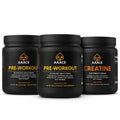 AAACE 2x Pre-Workout & Creatine Set - Recover Hard Rebuild Strong - 2x 320g & 300g - Summer Fruits Flavor