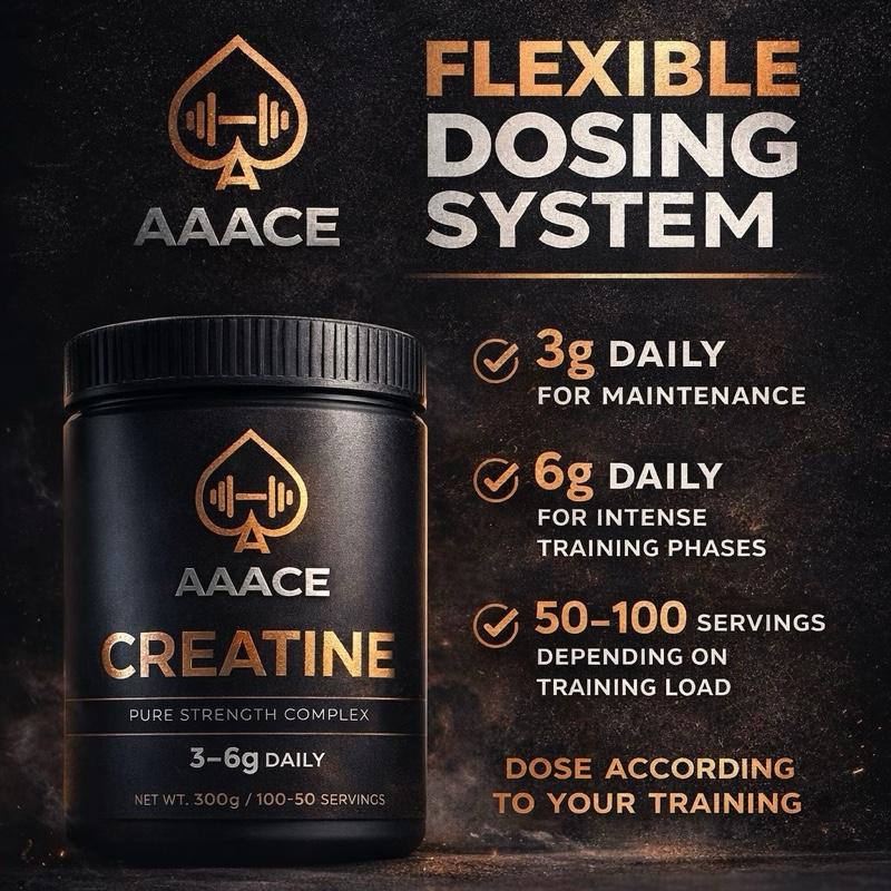 AAACE Essentials Stack - Creatine - Pre-Workout & Electrolytes for Enhanced Performance and Hydration